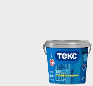 Эмаль акриловая универсальная ТЕКС белая матовая 0,9л от Мегаполис в ...
