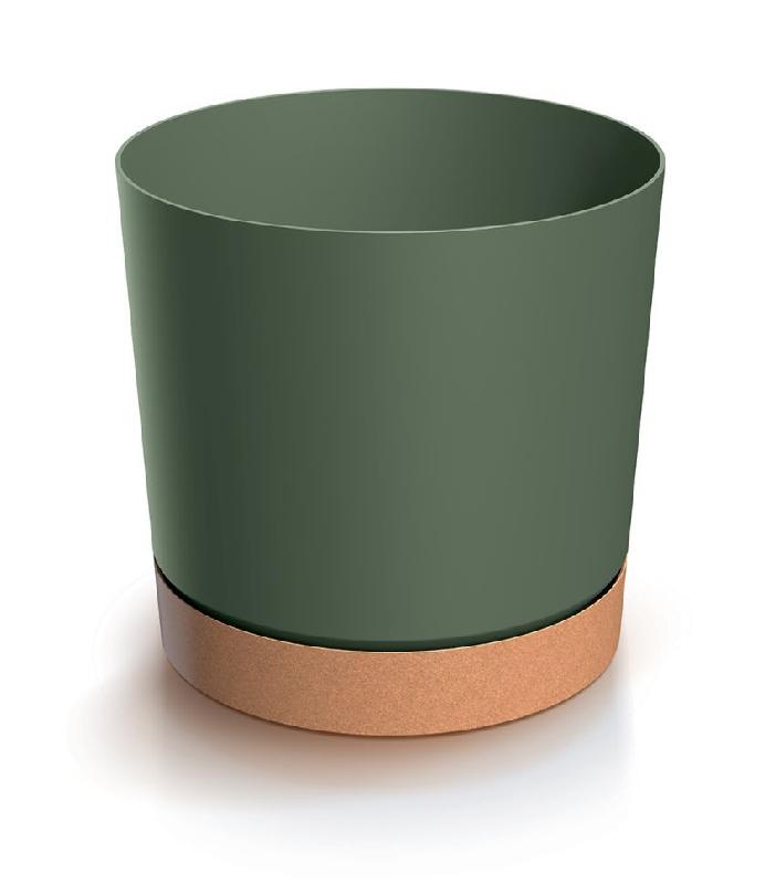 kvetinac-tubo-pm-s-miskou-23-9-cm-barva-tmave-zelena-naturo-eco