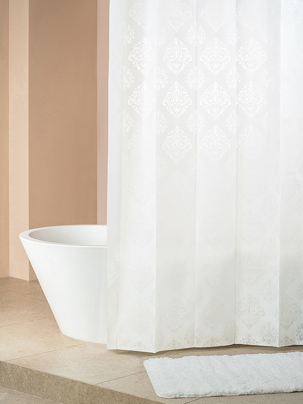 Штора для ванной Флора , полиэтиленвинилацетат 180х200см