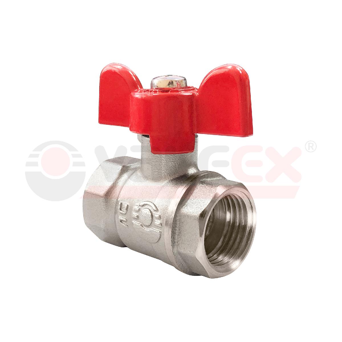 Кран шаровый VALFEX РВ-РВ 3/4" мотылек от Мегаполис в Калининграде и ...