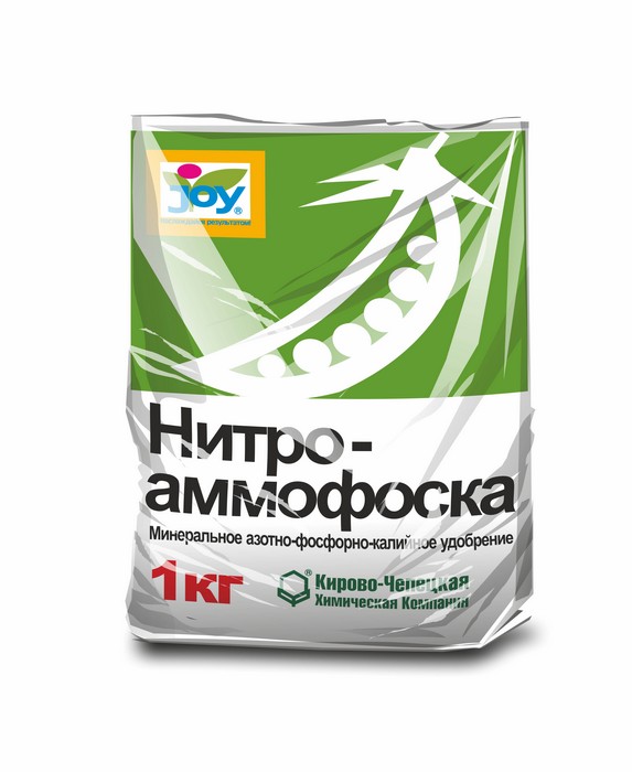 Удобрение "Нитроаммофоска" JOY, 1кг (20шт/уп) от Мегаполис купить в ...