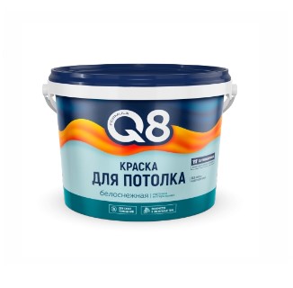 Краска для потолка акриловая Formula Q8 белая 2,7кг от Мегаполис в ...