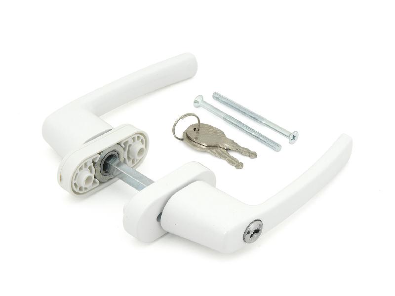 Ruchka okonnaya dvukhstoronnyaya s zamkom Fabrika zamkov, 2WH ET komplekt