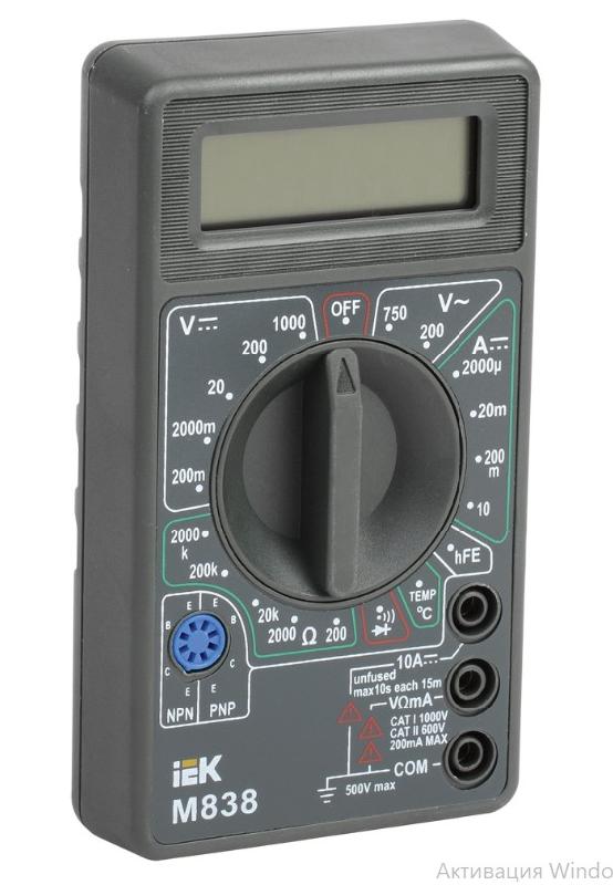 multimetr iek m838 2