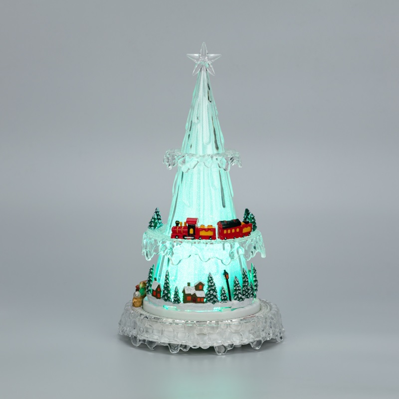 Светильник декоративный Светильник декоративный Новогодний поезд с мелодией NEON-NIGHT