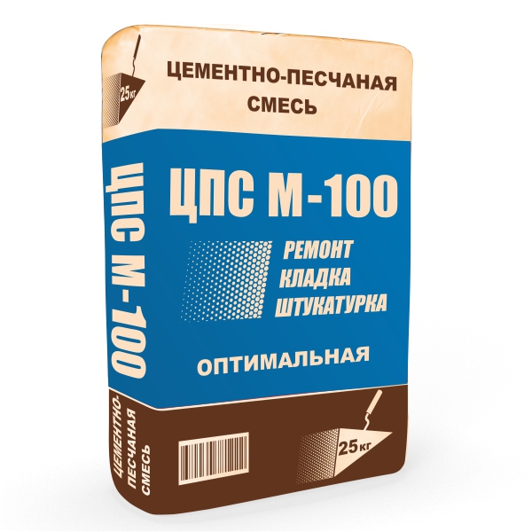Смесь цементно-песчаная KLESTER М-100, 25кг от Мегаполис купить в ...