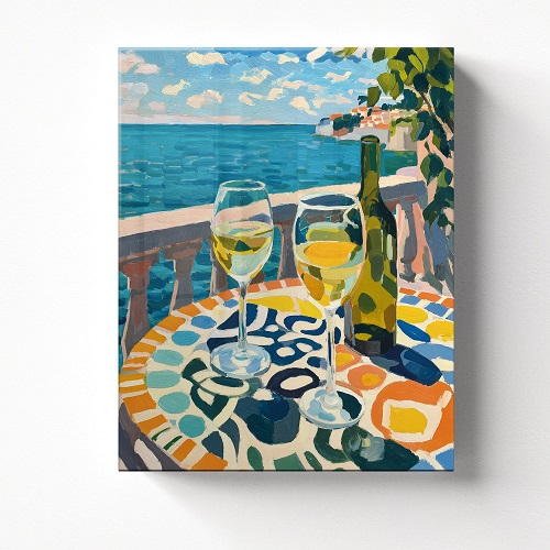 Картина на стекле POSTERMARKET Средиземноморье AG 40-355 40x50 cm