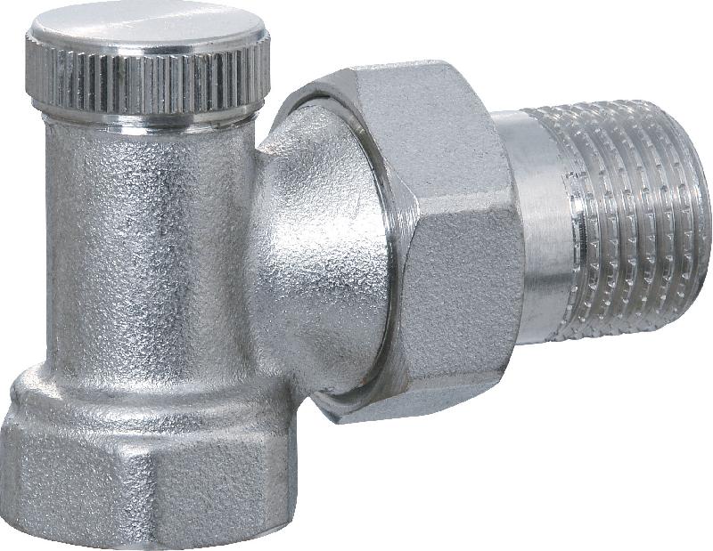 Кран радиаторный обратный угловой 1/2" VIVALDO