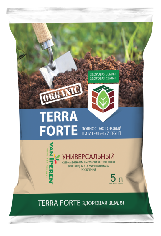Торфогрунт "Здоровая земля" Terra Forte 25 л.(пал 60шт.) от Мегаполис ...