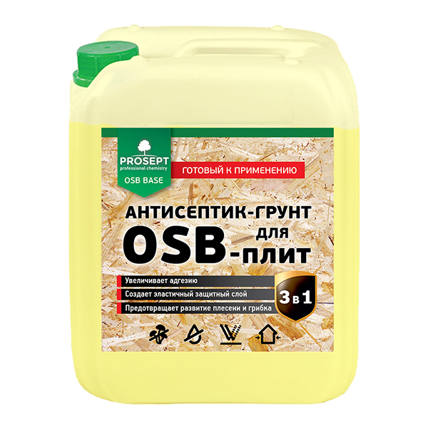 Пропитка-грунт Prosept OSB Base белая 5л от Мегаполис в Калининграде и ...