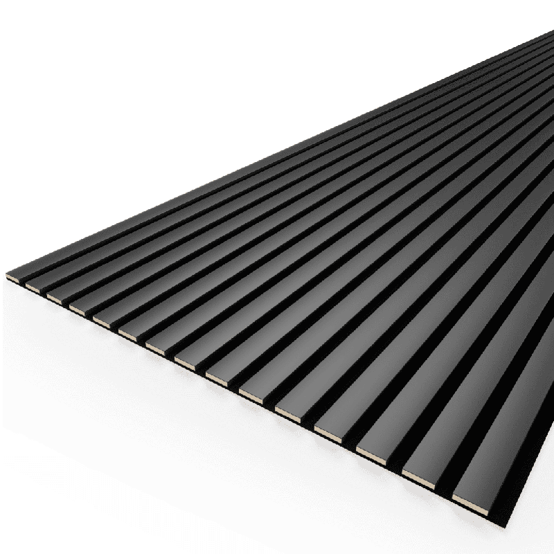 Panel Stenovaya Akusticheskaya MDF Stella Comfort Standart Black Lead  Blek Lid 2780kh600kh9 (up.1sht.)