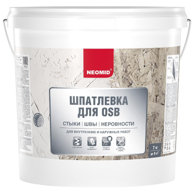 1Shpatlevka dlya plit OSB Neomid ( 7kg)