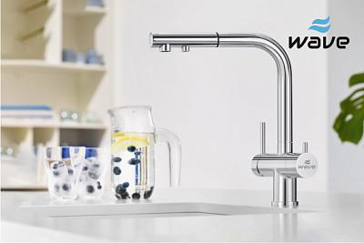 При покупке смесителей WAVE - 20% бонусов на карту! Акция до 31.12.2025