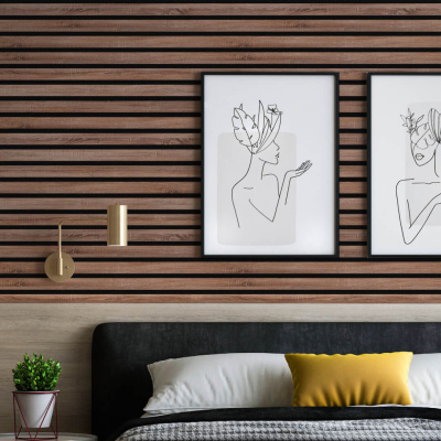 Dub vintazh panel akustik 1