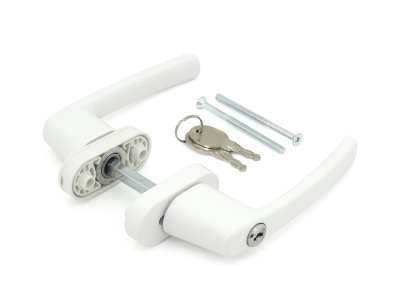 Ruchka okonnaya dvukhstoronnyaya s zamkom Fabrika zamkov, 2WH ET komplekt