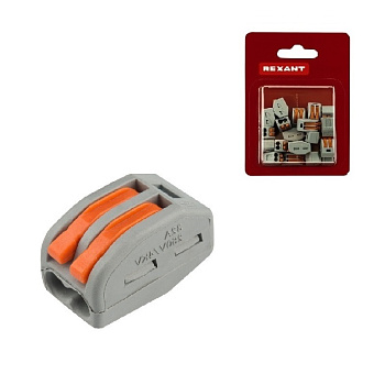 kabelnaya armatura   klemmy   klemma SMK 222-412 sechenie (0,08-4mm), 20sht.up REXANT 1