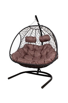 Chyornyy korichnevaya podushka 100