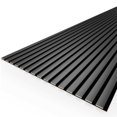 Panel Stenovaya Akusticheskaya MDF Stella Comfort Standart Black Lead  Blek Lid 2780kh600kh9 (up.1sht.)