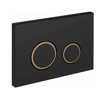 knopka chernyy s zolotom