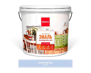 Akrilovaya emal universalnaya matovaya BEZOBLAChNOE NEBO0