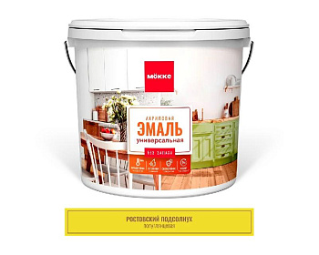 Akrilovaya emal universalnaya poluglyantsevaya ROSTOVSKIY PODSOLNUKh2