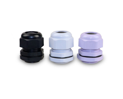Salnik PG 16 plastik (10-14mm) IP68 FIOLET GOFROMATIK