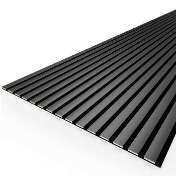 Panel Stenovaya Akusticheskaya MDF Stella Comfort Standart Black Lead  Blek Lid 2780kh600kh9 (up.1sht.)