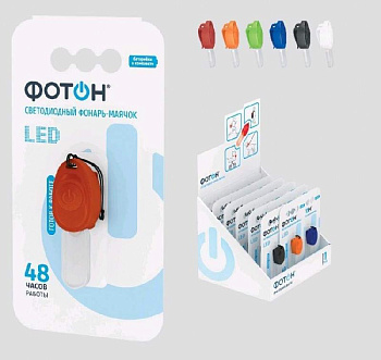 fonar-brelok-foton-sf-30-1-led-prishchepka-pitanie-2xlr1130-plastik-tsvet-miks-22957-art-640600