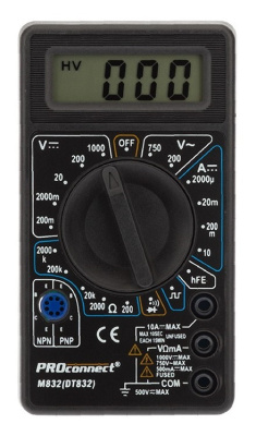 multimetr prokonekt m832 1