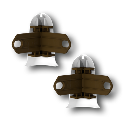 Naruzhnyy ugol Klassik 55mm - 230 Dub aysberg 2