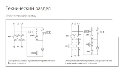 kontaktor dekraft pusk pm102 chertezh